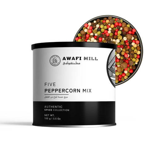 Five Peppercorn Mix | Black, White, Green, Pink & All spice