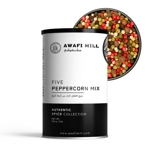 Five Peppercorn Mix | Black, White, Green, Pink & All spice