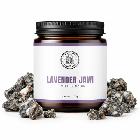 Lavender Jawi Benzoin Incense | Floral Scented Jawi Chunks