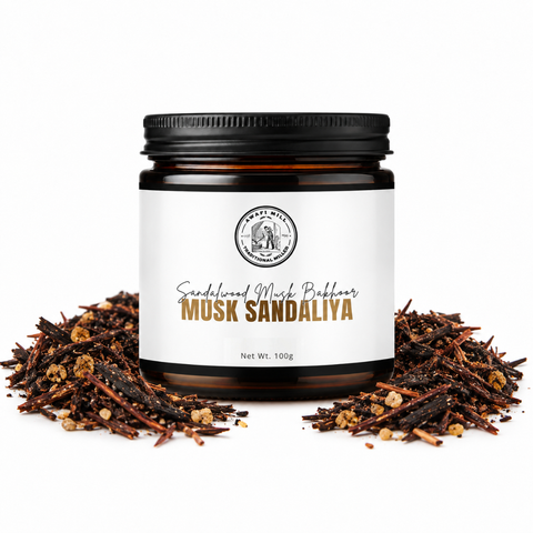 Musk Sandaliya Oud Bakhoor | Sandalwood & Soft Musk
