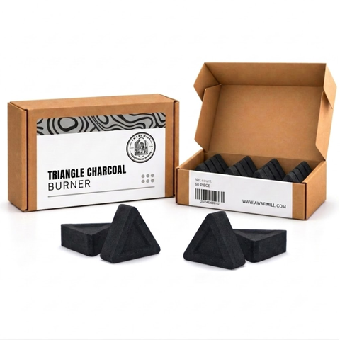 Triangle Charcoal Tablets | Incense Burner Charcoal