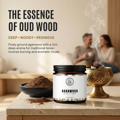 Agarwood Powder | Ground Oud Wood Incense