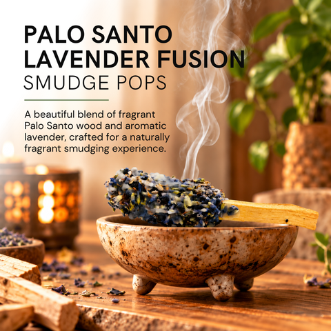 Palo Santo Lavender Fusion Smudge Pop