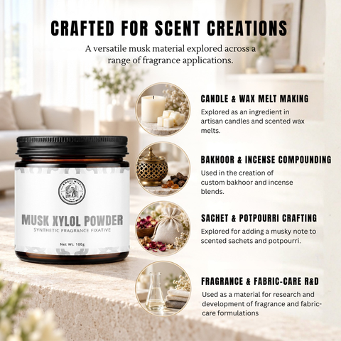 Musk Xylene | Musk Xylol Powder | Perfumery