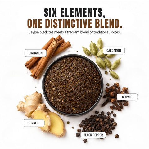 Masala Tea | Masala Chai | Indian Spiced Black Tea Blend