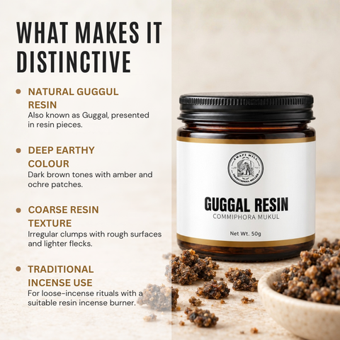 Guggul Resin | Guggal | Commiphora wightii
