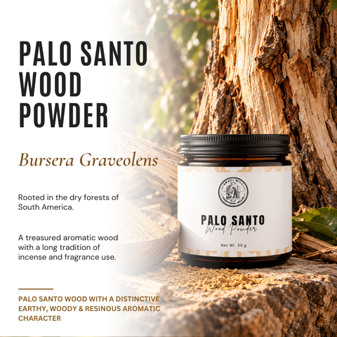 Palo Santo Wood Powder | Bursera graveolens