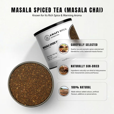 Masala Tea | Masala Chai | Indian Spiced Black Tea Blend