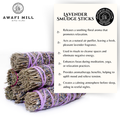 Lavender Smudge Sticks