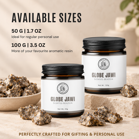 Globe Jawi Incense | Benzoin Resin Chunks