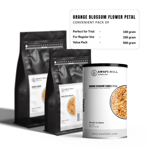 Orange Blossom Petals | Zahr Al Naranj | Citrus aurantium