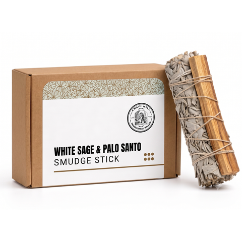 White Sage with Palo Santo Smudge Stick
