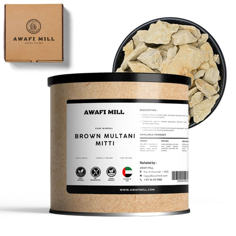 Multani Mitti Brown (Kali Mitti) - Brown Fuller’s Earth