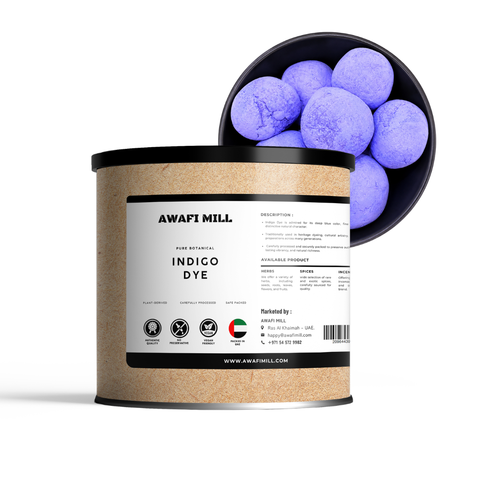 Traditional Indigo Dye Balls (Indigofera Tinctoria) – Authentic Fermented Botanical Dye for Artisans