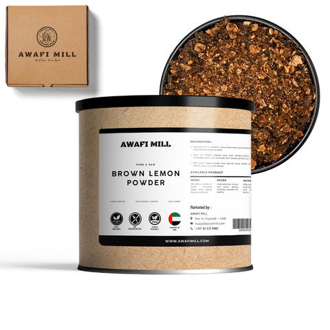 Brown Lemon Powder | Lemon Peel Powder