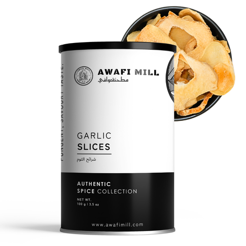 Dried Garlic Slices | Lahsun | Allium sativum