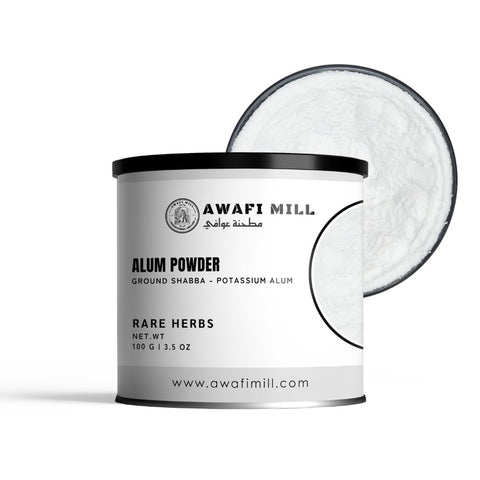 Alum Powder (Ground Shabba) - Potassium Alum