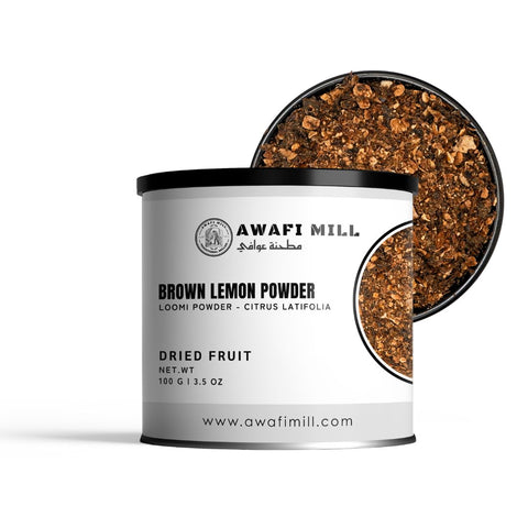Brown Lemon Powder (Loomi Powder) - Citrus Latifolia