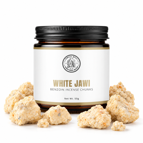 White Jawi Incense | Jawi Abyad Benzoin Resin Chunks