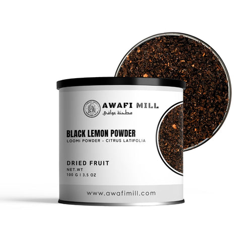 Black Lemon Powder (Loomi Powder) - Citrus Latifolia