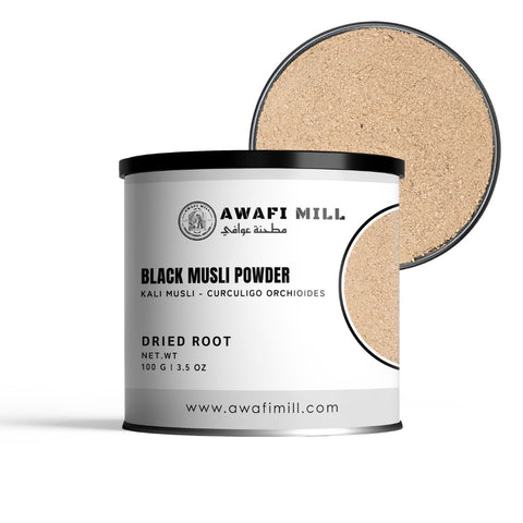 Black Musli Powder - Curculigo Orchioides