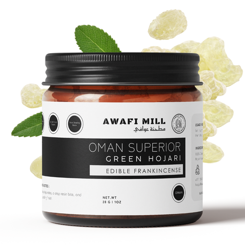 Oman Superior Green Hojari | Edible Frankincense