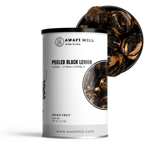 Peeled Black Lemon (Loomi Pulp) - Citrus Latifolia