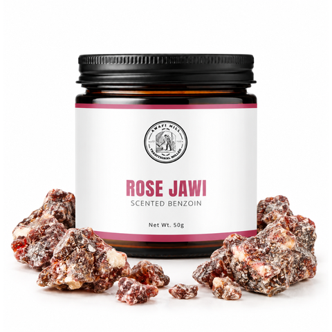 Rose Jawi Incense | Rose-Scented Benzoin Blend