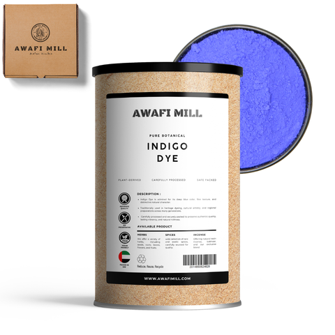 Indigo Dye Powder (Fine-Milled Wasma) - Indigofera Tinctoria