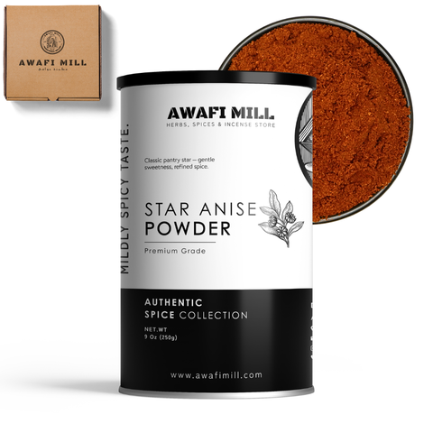 Star Anise Powder |  Badian Powder  | Illicium verum