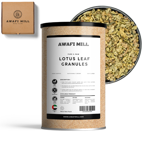 Lotus Leaf Granules (He Ye) – Nelumbo nucifera