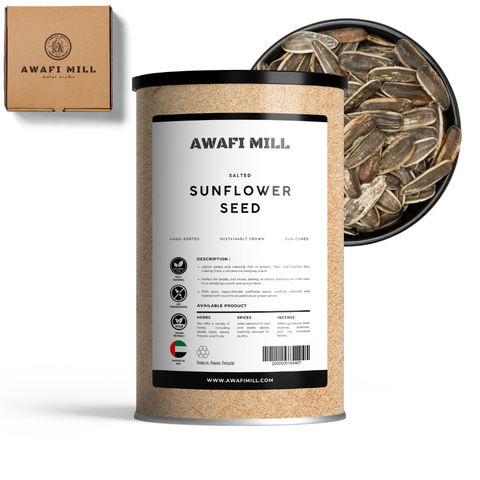 Roasted Sunflower Seeds (Salted, In-Shell) – Helianthus annuus