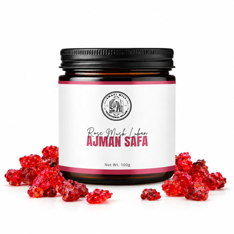 Ajman | Safa Scented Luban | Rose & Clean Musk
