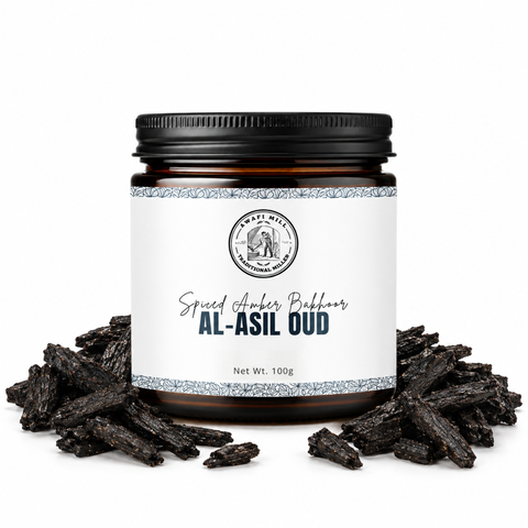 Al-Asil Oud | Spiced Amber & Fresh Musk Bakhoor