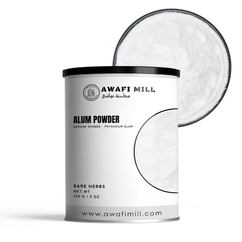 Alum Powder (Ground Shabba) - Potassium Alum