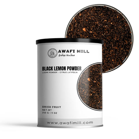 Black Lemon Powder (Loomi Powder) - Citrus Latifolia