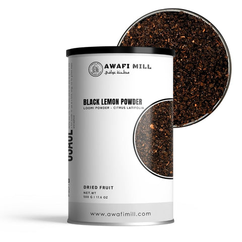 Black Lemon Powder (Loomi Powder) - Citrus Latifolia