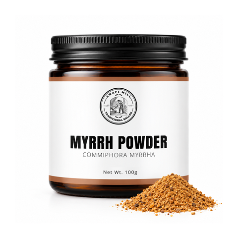 Myrrh Resin Powder | Mur Makki | Commiphora myrrha