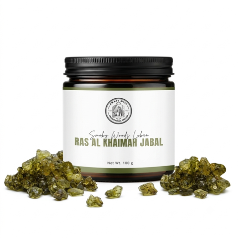 Ras Al Khaimah Jabal Scented Luban | Leather & Smoky Woods