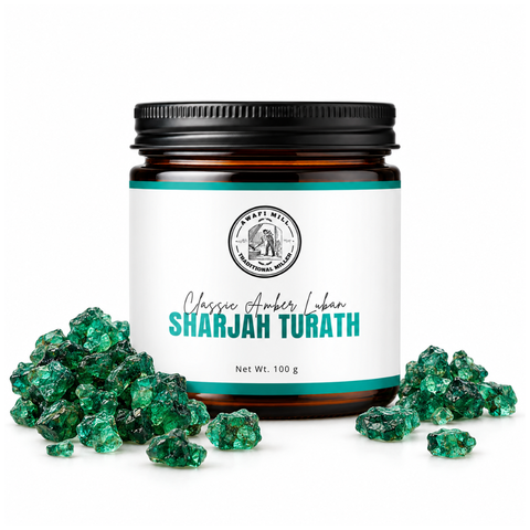Sharjah Turath Scented Luban | Amber & Musk