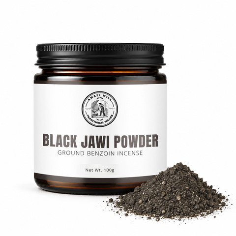 Black Jawi Powder | Jawi Aswad Benzoin Incense Powder