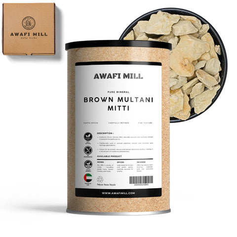 Multani Mitti Brown (Kali Mitti) - Brown Fuller’s Earth