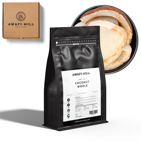 Coconut Halves (Nariyal) - Cocos Nucifera