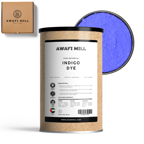 Indigo Dye Powder (Fine-Milled Wasma) - Indigofera Tinctoria