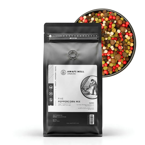 Five Peppercorn Mix | Black, White, Green, Pink & All spice