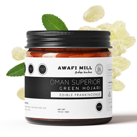 Oman Superior Green Hojari | Edible Frankincense