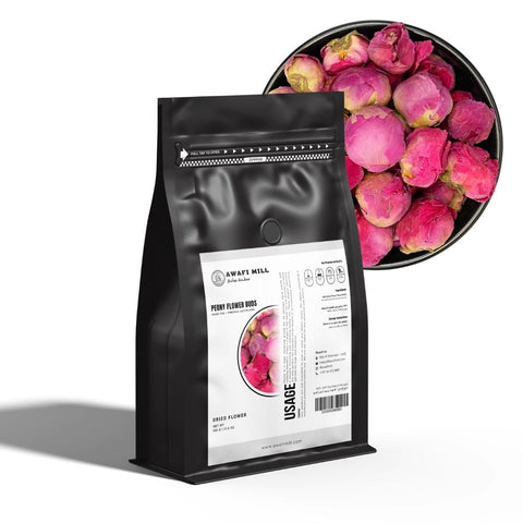 Peony Flower Buds (Shao Yao) - Paeonia Lactiflora