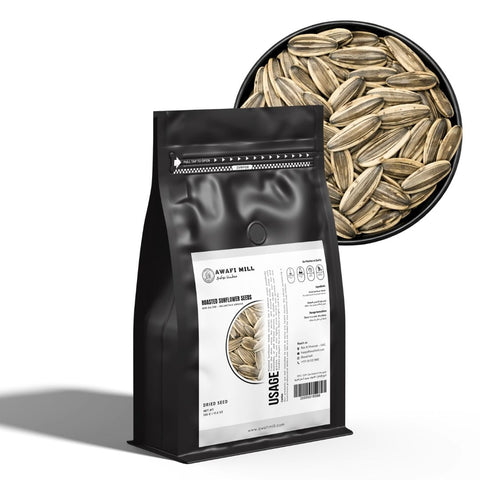 Roasted Sunflower Seeds (Unsalted, In-Shell) – Helianthus annuus