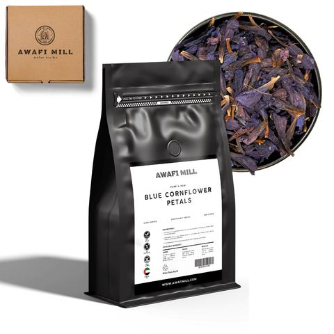 Blue Cornflower Petals | Centaurea Cyanus