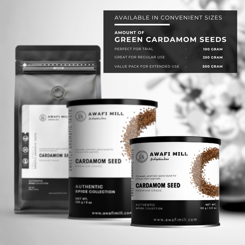 Green Cardamom Seeds | Elaichi Dana | Elettaria cardamomum
